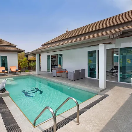 3Br Villa Marine With Private Pool, Waterfalls In Naiharn Beach Rawai Exterior photo
