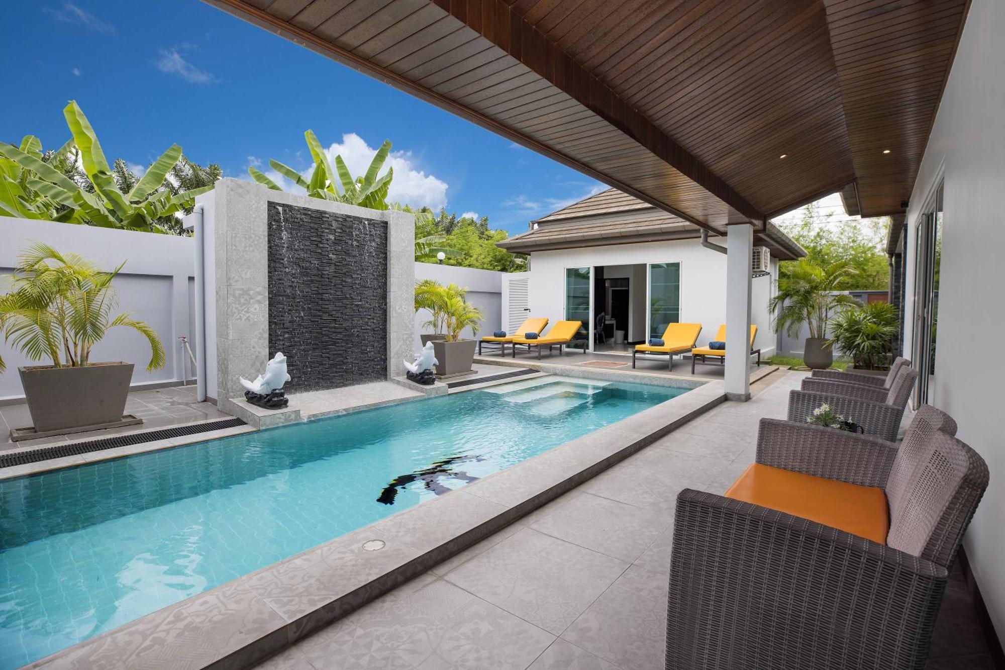 Villa 3br Marine With Private Pool, Waterfalls In Naiharn