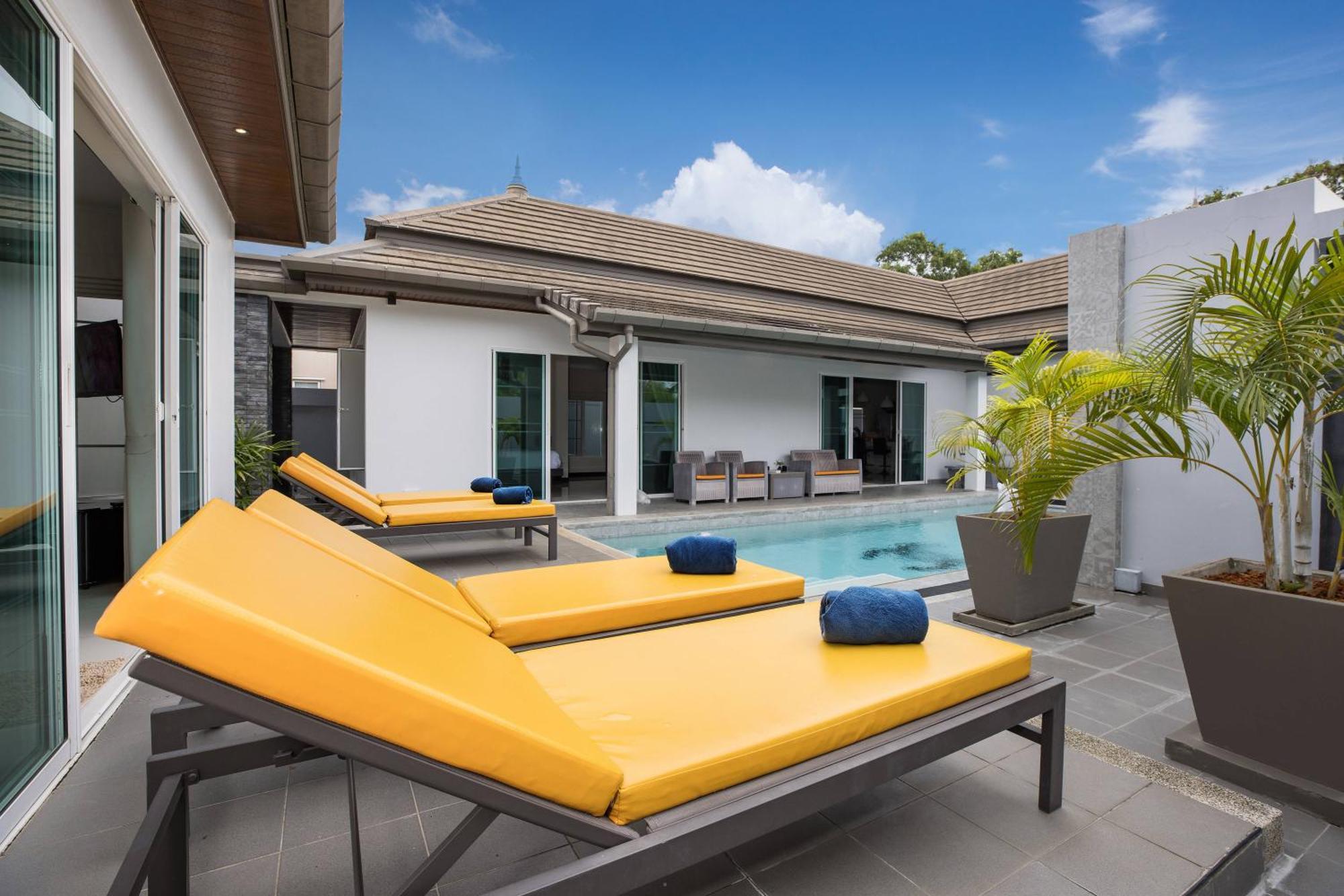 3br Marine With Private Pool, Waterfalls In Naiharn Rawai